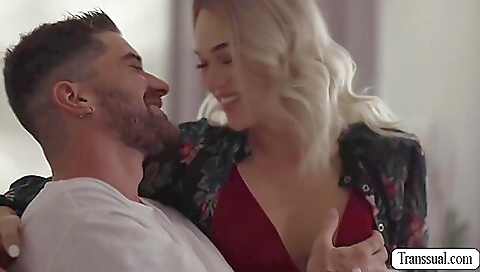 Blonde babe getting fucked in a step fantasy scene