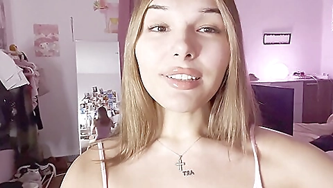 Bareback video with a blonde and a dude fuck in the ass