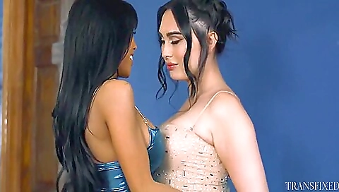 Asian milf with big tits and deep throat gets a blowjob