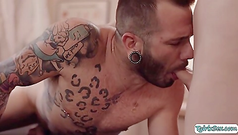 Trans-lianna lawsonia is a fetishist for deepthroat