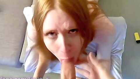 Anal fuck by a blonde redhead with small tits 2014