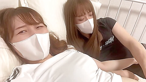 Japanese teen 18+ naked for her best friend and her ass